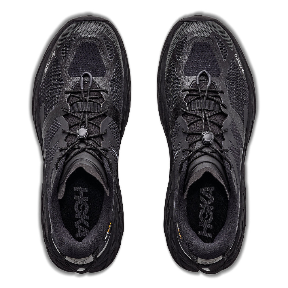 Hoka Women's Speedgoat 7 GTX - BlackToe Running#colour_black-carbon-black
