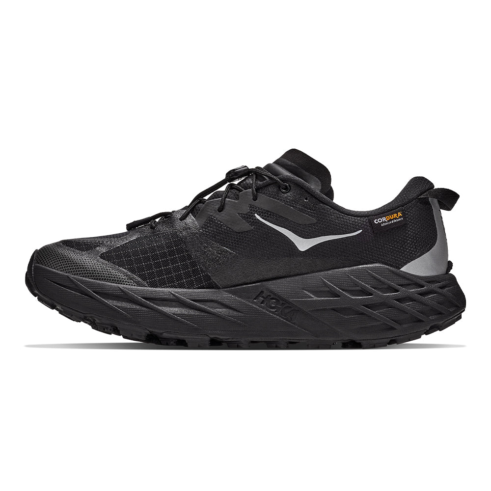 Hoka Women's Speedgoat 7 GTX - BlackToe Running#colour_black-carbon-black