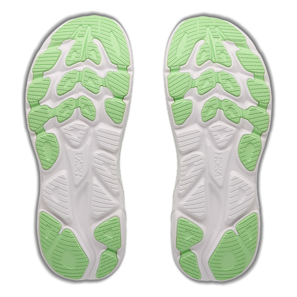 Hoka Women's Clifton 11 wide - BlackToe Running#colour_frost-neon-yuzu