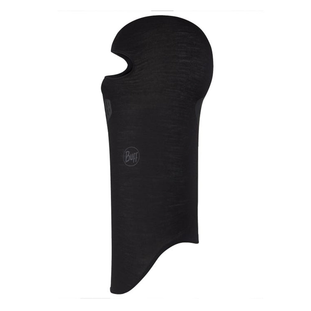 Buff Merino Lightweight Balaclava - BlackToe Running#colour_solid-black