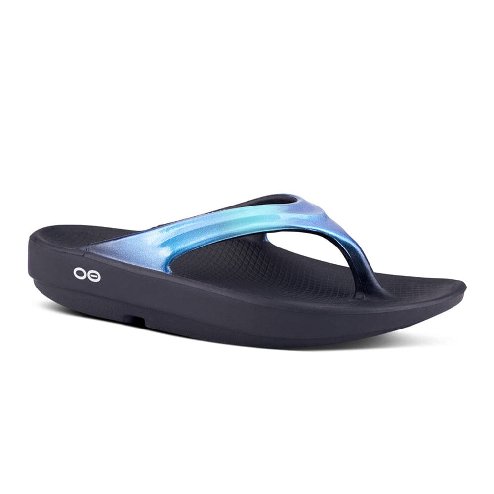 Oofos Women's OOlala Sandal - BlackToe Running
