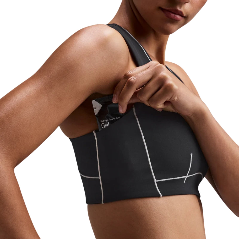 Bandit Running Women's Vanisher™ Pop Stitch™ Arco Run Bra - BlackToe Running