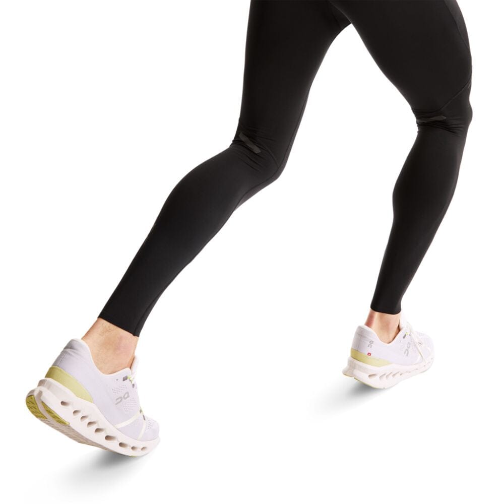 On Running Men's Every Run Winterized Tights Men's Bottoms - BlackToe Running#colour_black