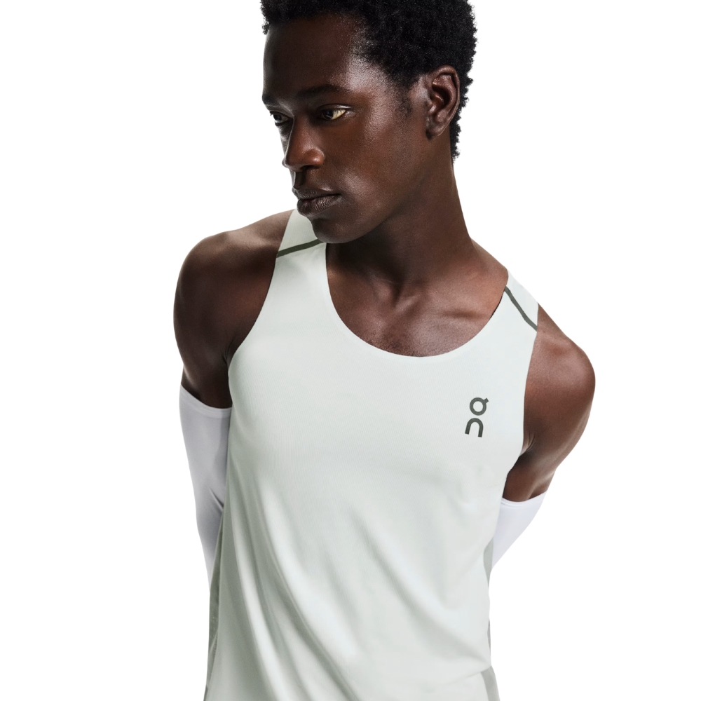 On Running Men's Performance Tank - BlackToe Running#colour_iceberg-tin