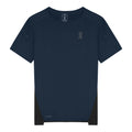 On Men's Performance T 2 - BlackToe Running#colour_navy-black