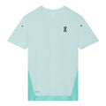 On Men's Performance T 2 - BlackToe Running#colour_flurry-aquamarine