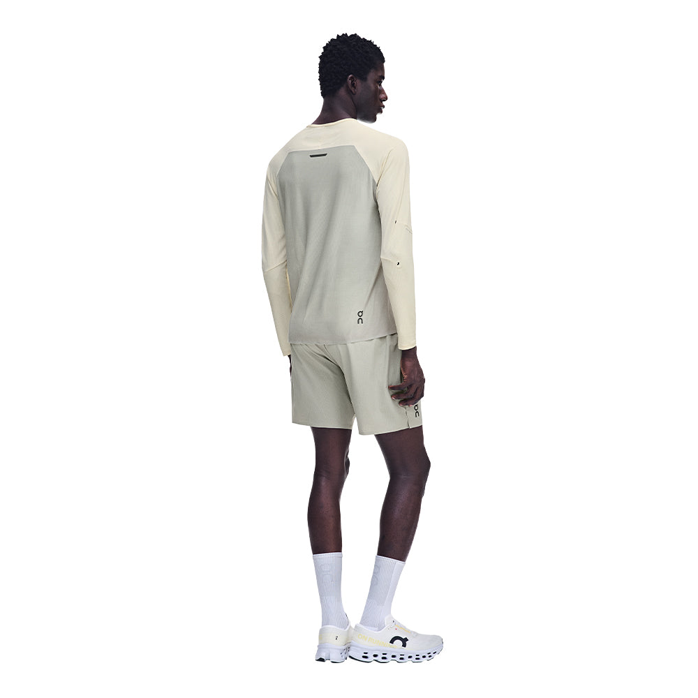 On Running Men's Performance Long-T - BlackToe Running#colour_hare-brume