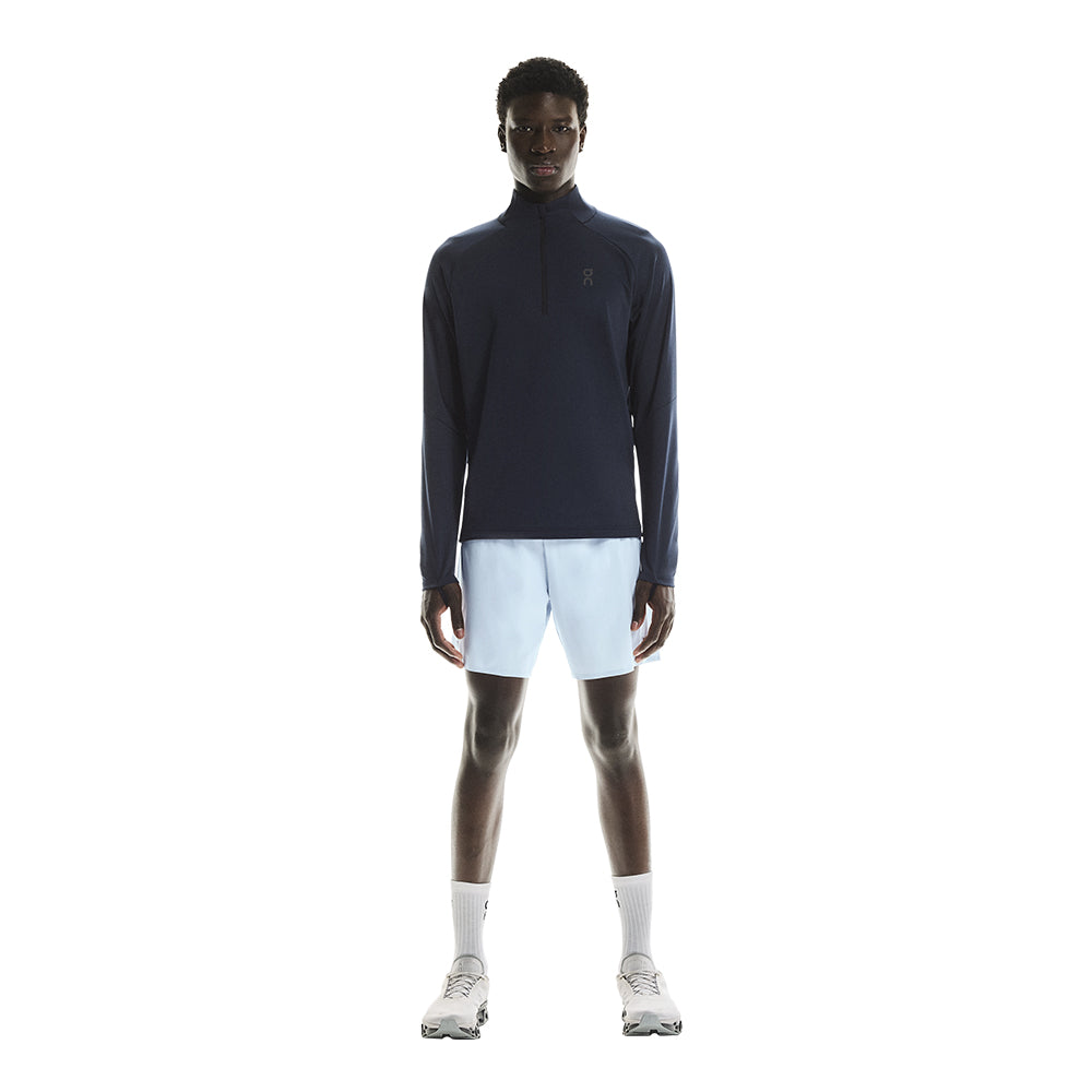 On Men's Climate Shirt - BlackToe Running#colour_navy