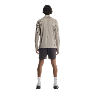 On Men's Climate Shirt - BlackToe Running#colour_desert