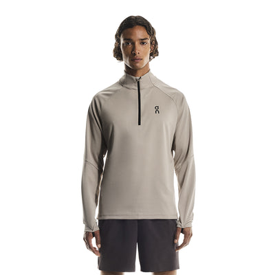 On Men's Climate Shirt - BlackToe Running#colour_desert