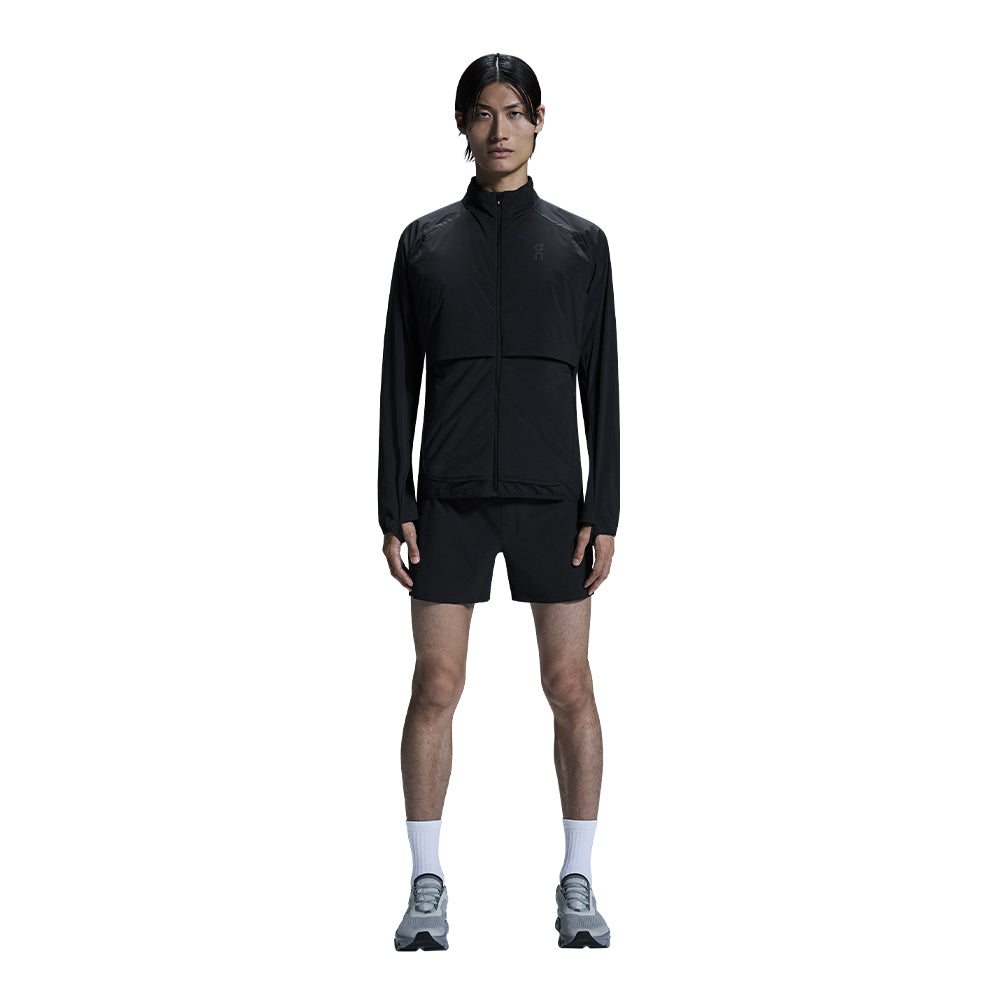On Men's Weather Jacket Insulated - BlackToe Running