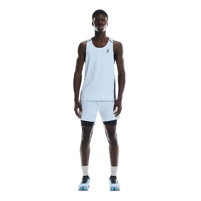 On Men's 5" Performance 2/1 Shorts - BlackToe Running#colour_arctic-midnight