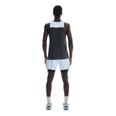 On Men's 5" Performance 2/1 Shorts - BlackToe Running#colour_arctic-midnight