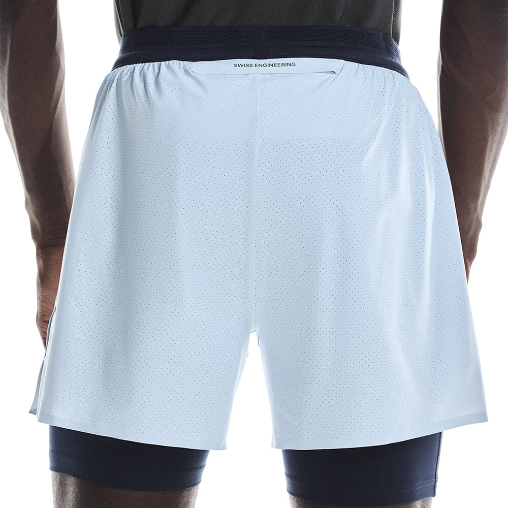 On Men's 5" Performance 2/1 Shorts - BlackToe Running#colour_arctic-midnight