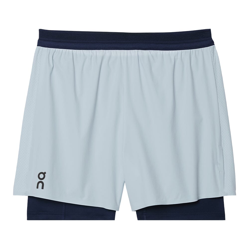 On Men's 5" Performance 2/1 Shorts - BlackToe Running#colour_arctic-midnight