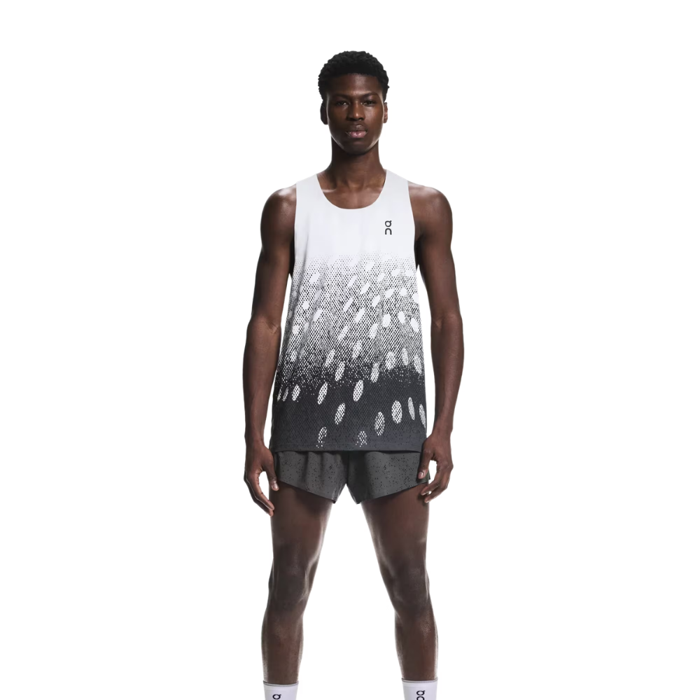 On Men's Zero Singlet - BlackToe Running