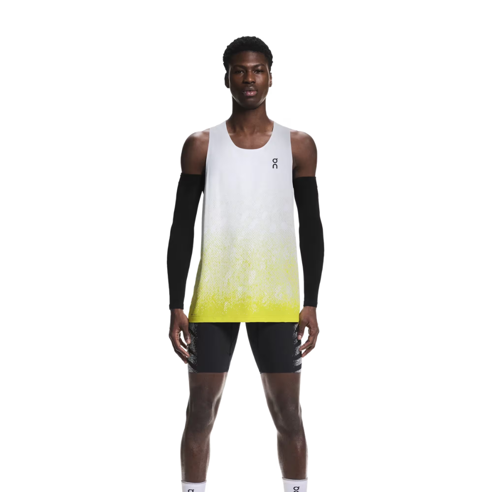 On Men's Zero Singlet - BlackToe Running