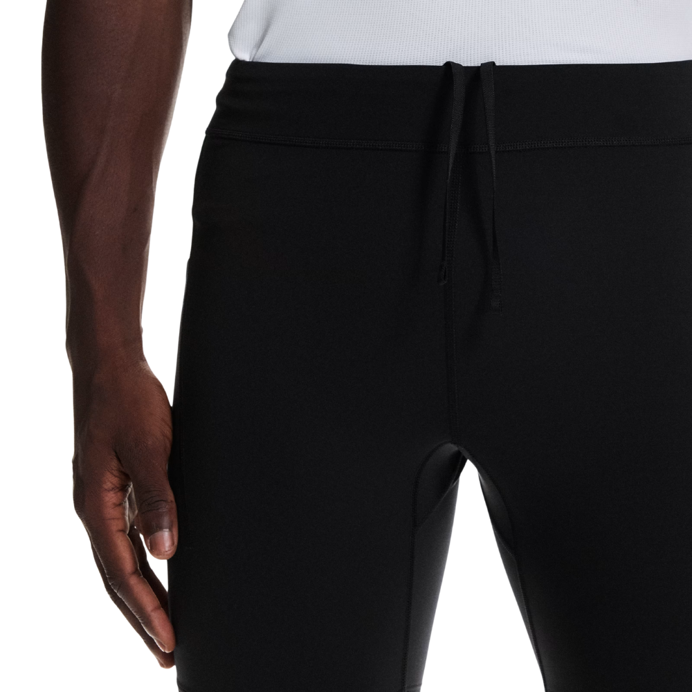 On Men´s 8" Performance Tights - BlackToe Running#colour_black
