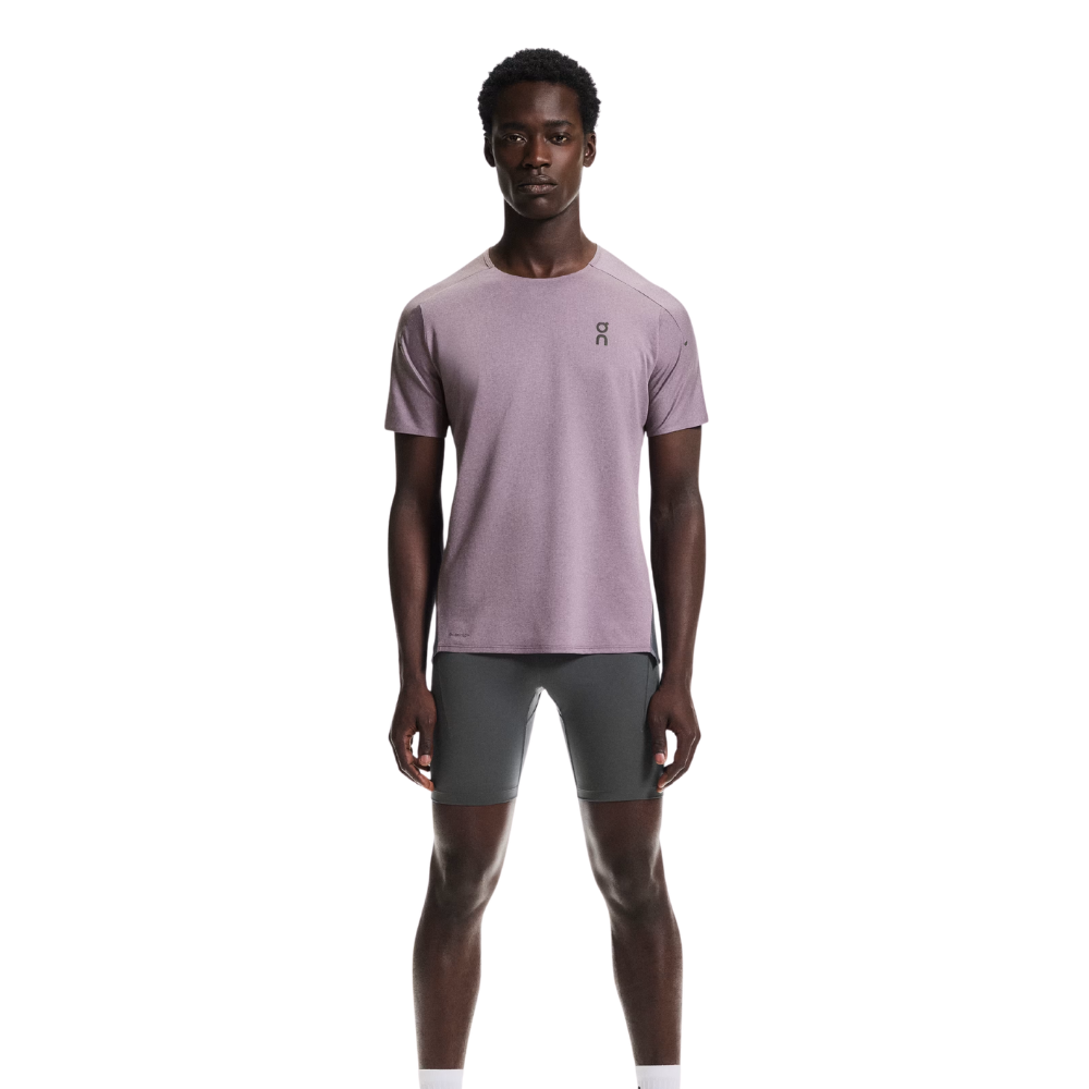 On Men´s 8" Performance Tights - BlackToe Running#colour_eclipse