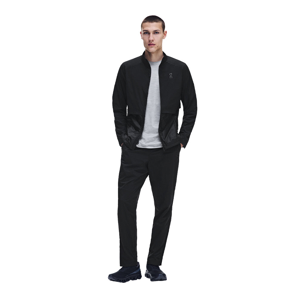 On Men's Weather Jacket 3 - BlackToe Running
