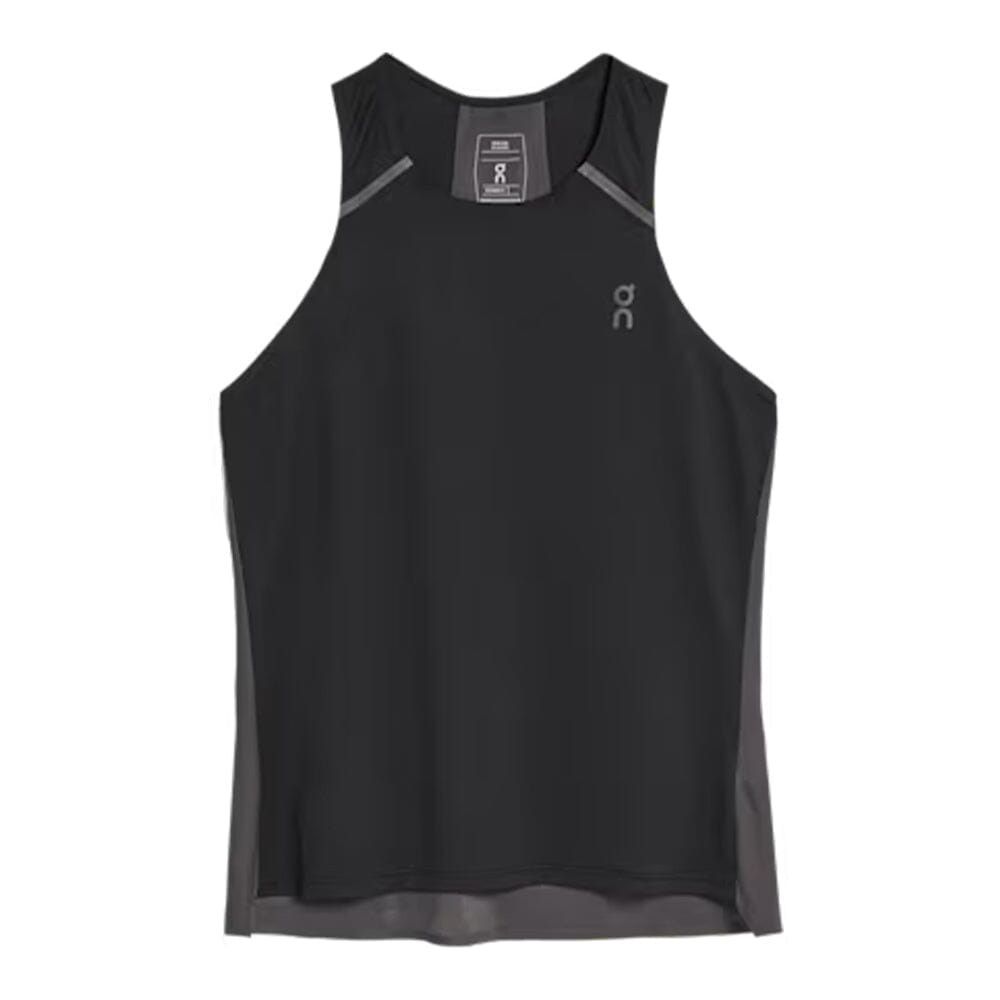 On Women's Performance Tank - BlackToe Running#colour_black-eclipse