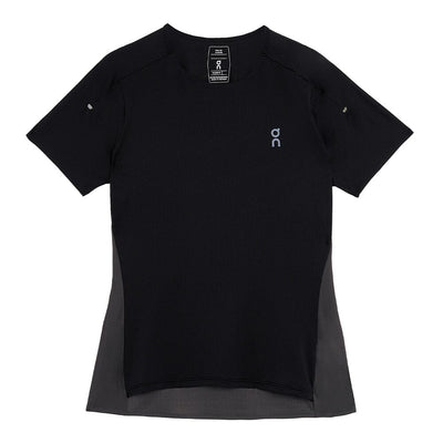 On Women's Performance Tee - BlackTore Running#colour_black-eclipse