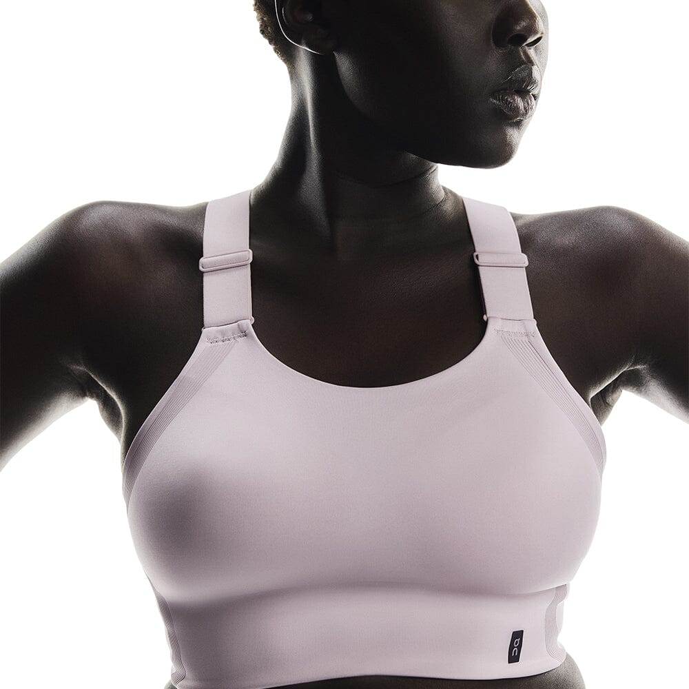 On Women's Performance Flex Bra - BlackToe Running#colour_mauve