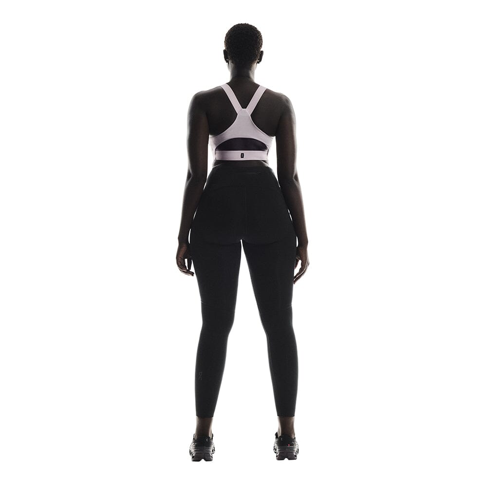 On Women's Performance Flex Bra - BlackToe Running#colour_mauve