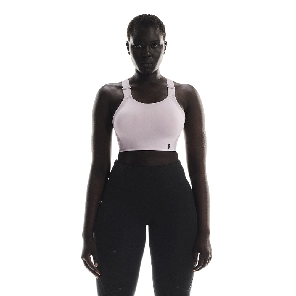 On Women's Performance Flex Bra - BlackToe Running#colour_mauve