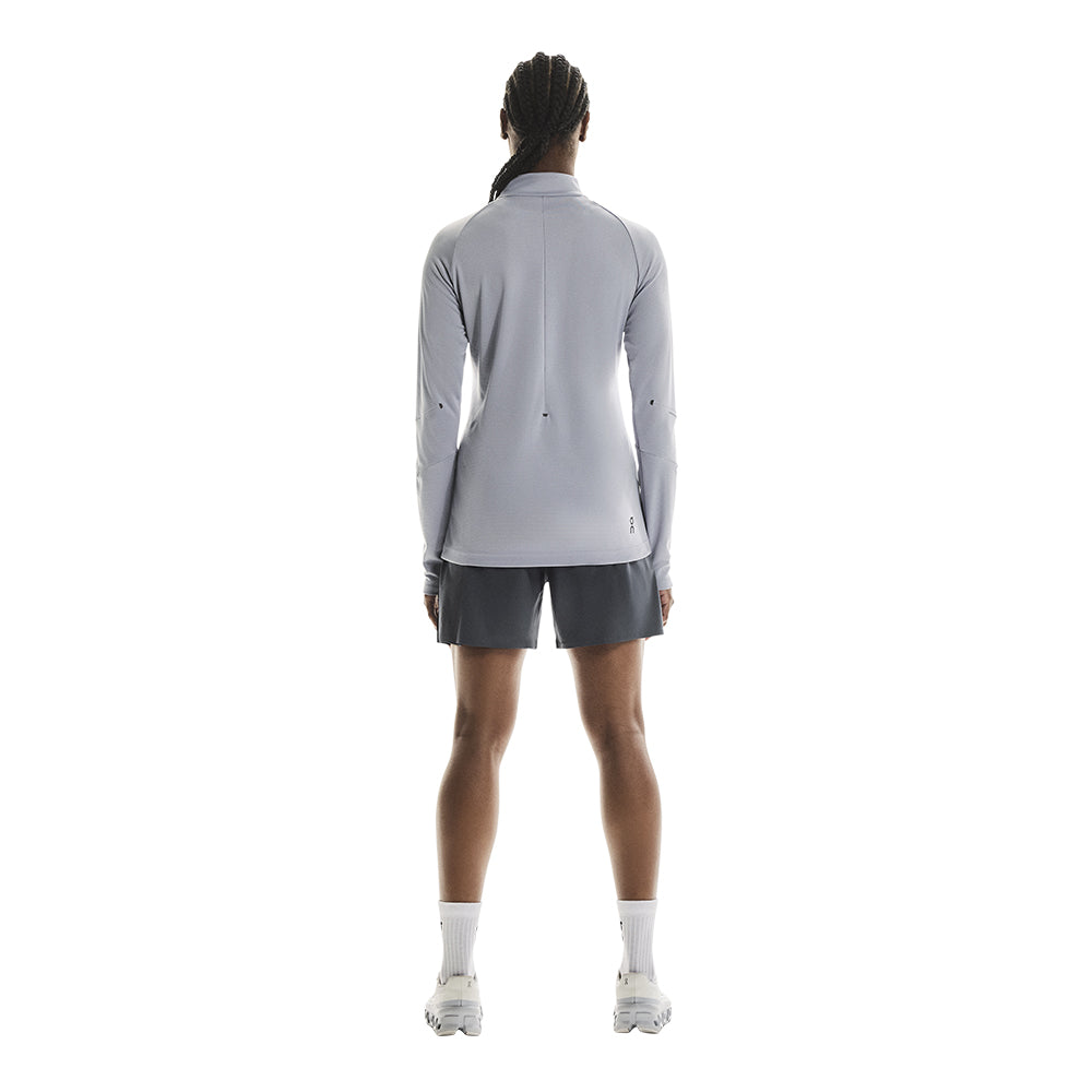 On Women's Climate Shirt - BlackToe Running#colour_lilac