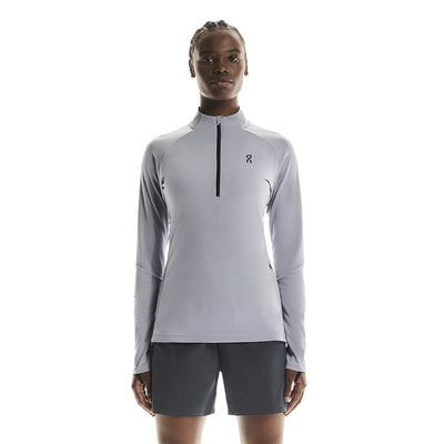 On Women's Climate Shirt - BlackToe Running#colour_lilac