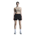 On Women's 3" Performance 2/1 Shorts - BlackToe Running#colour_black