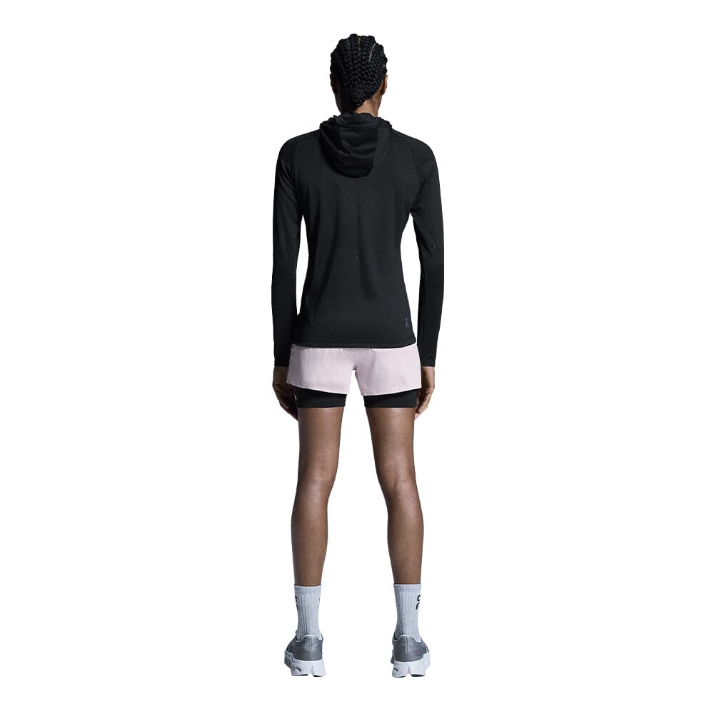 On Women's 3" Performance 2/1 Shorts - BlackToe Running