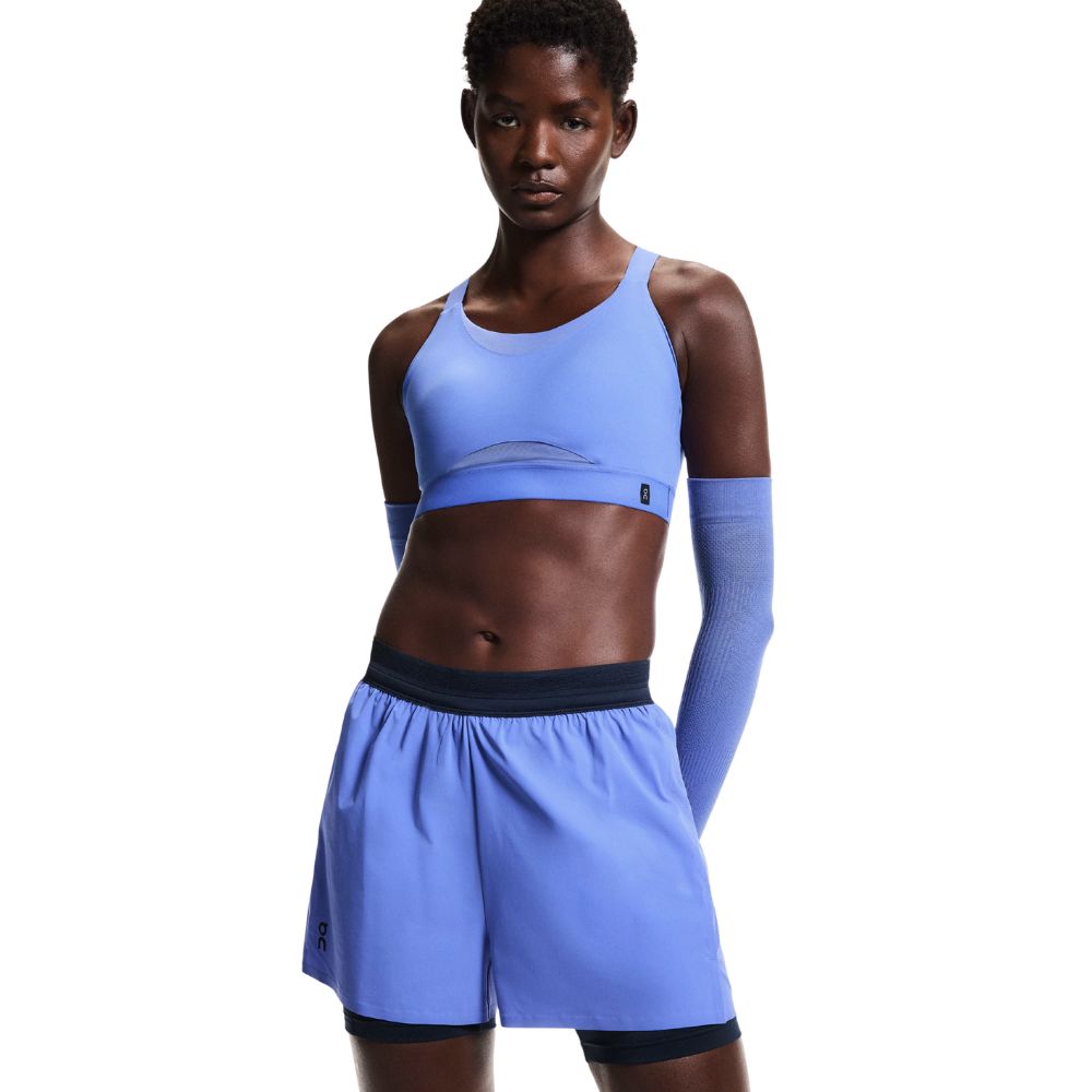 On Women's 3" Performance 2/1 Shorts - BlackToe Running