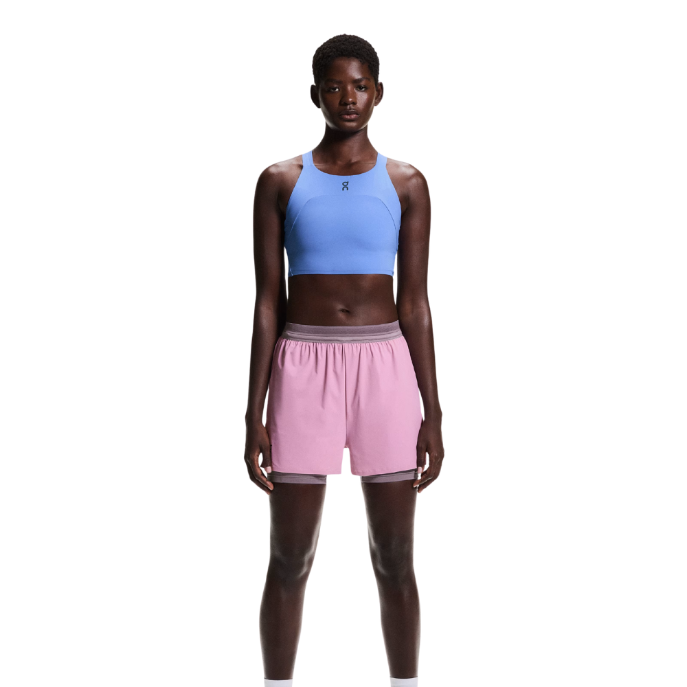 On Women's 3" Performance 2/1 Shorts - BlackToe Running