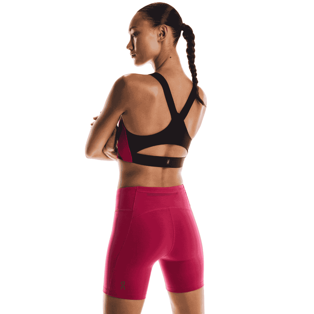 On Women's Performance Tights Short - BlackToe Running