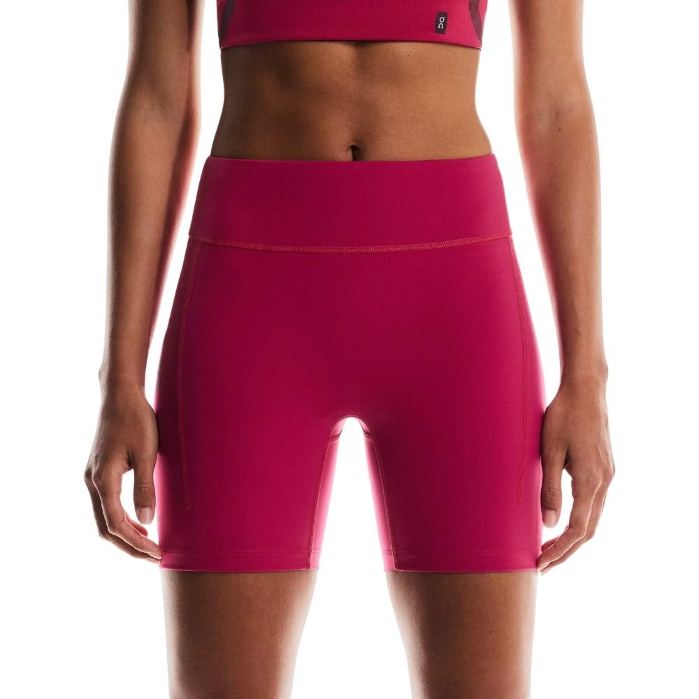 On Women's Performance Tights Short - BlackToe Running