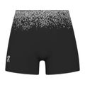 On Running Women's Zero Short Tights - BlackToe Running#colour_black-white