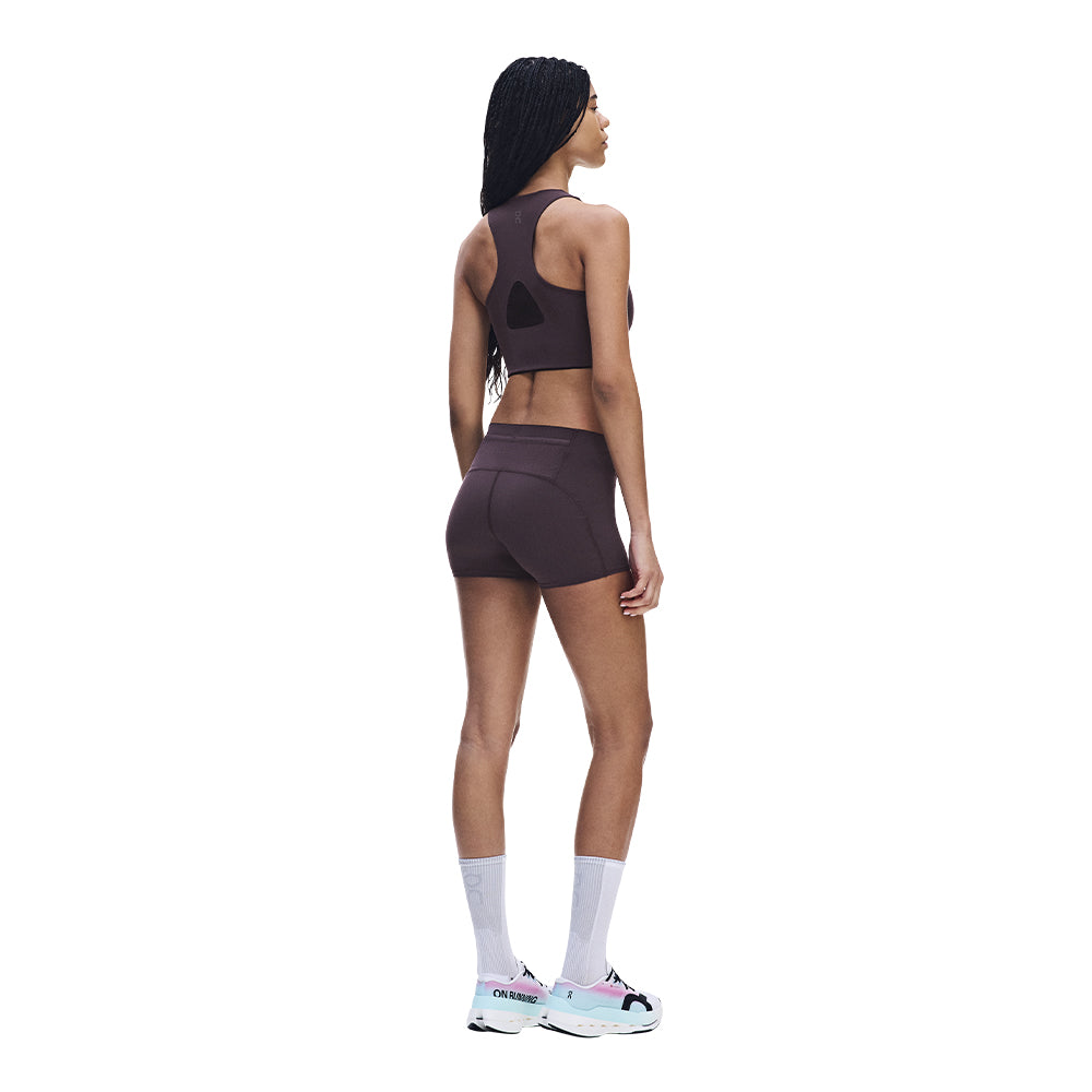 On Running Women's Zero Short Tights - BlackToe Running#colour_urchin
