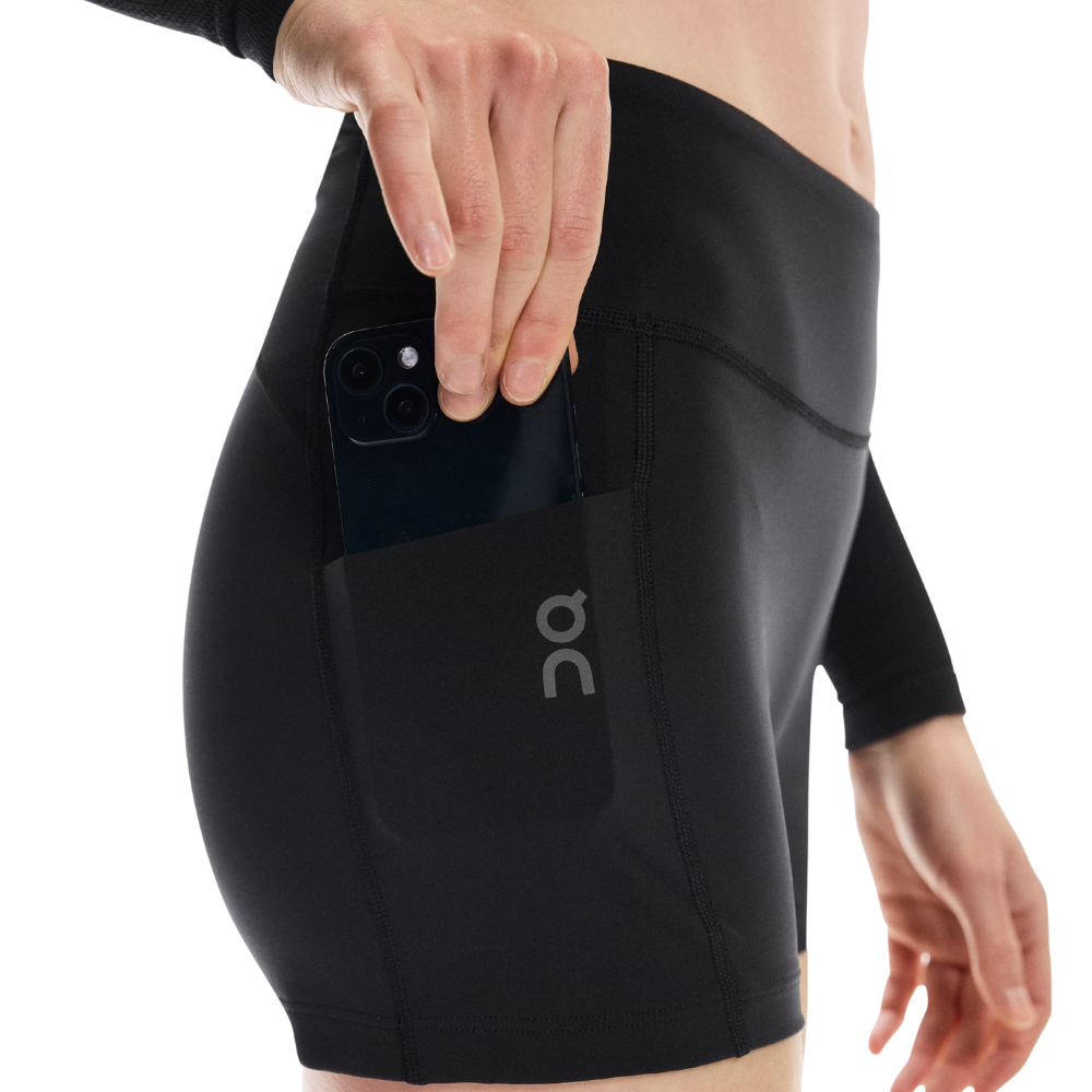 On Women´s 3" Performance Tights - BlackToe Running