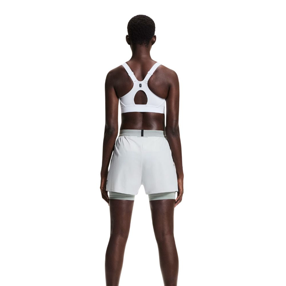 On Women's Performance Medium Support Bra 2 - BlackToe Running#colour_white