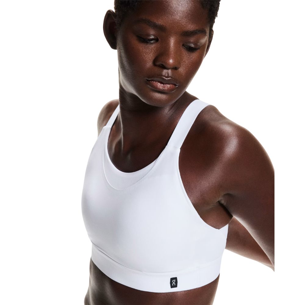 On Women's Performance Medium Support Bra 2 - BlackToe Running