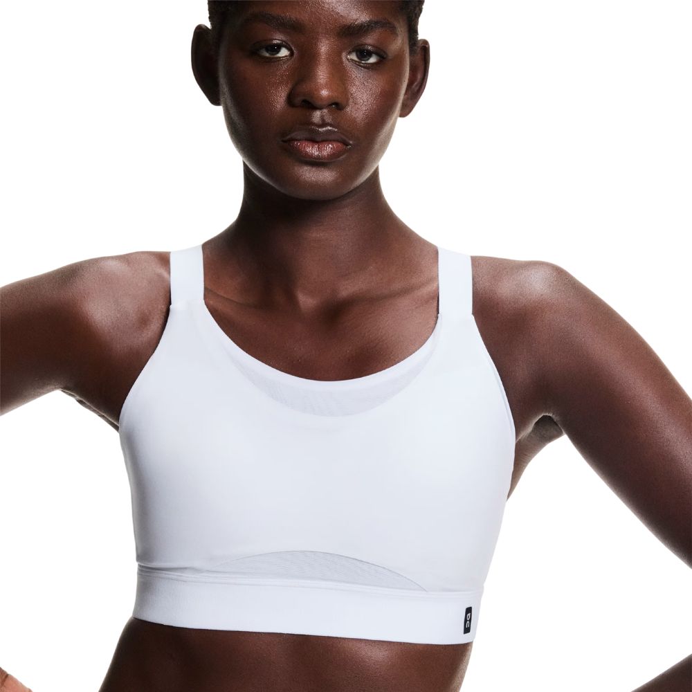 On Women's Performance Medium Support Bra 2 - BlackToe Running
