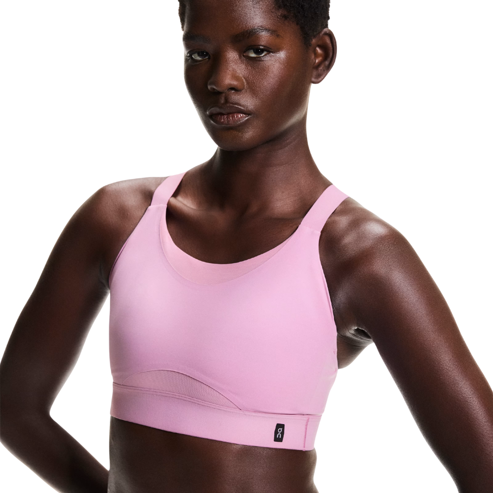 On Women's Performance Medium Support Bra 2 - BlackToe Running