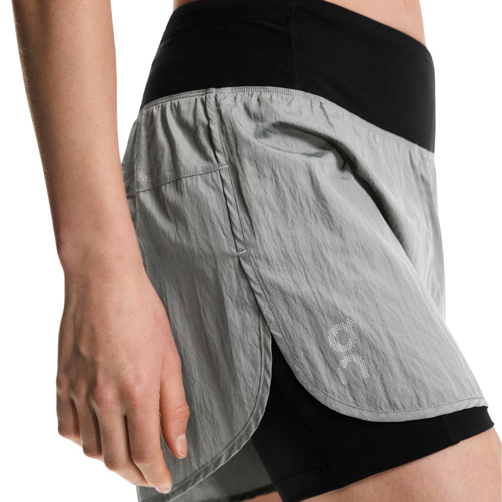 On Women's Performance Volt Shorts - BlackToe Running
