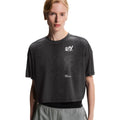 On Women's Performance Volt-Tee  - BlackToe Running#colour_iron