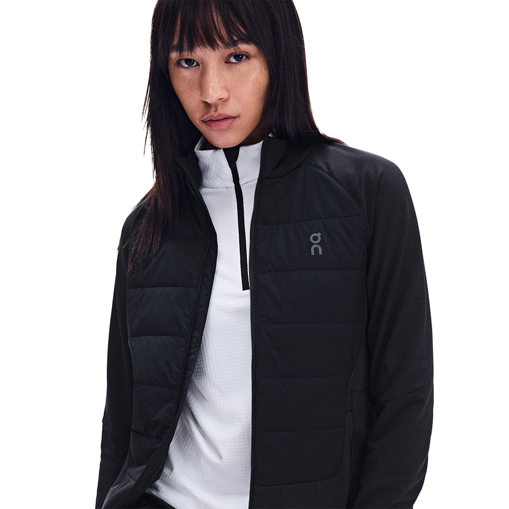 On Women's Weather Hybrid Jacket - BlackToe Running
