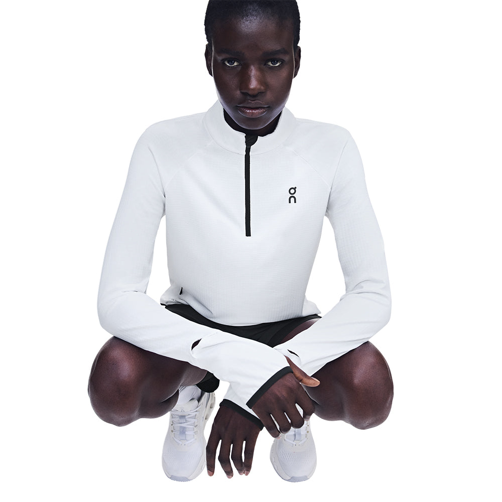 On Women's Climate Shirt 3 - BlackToe Running#colour_white