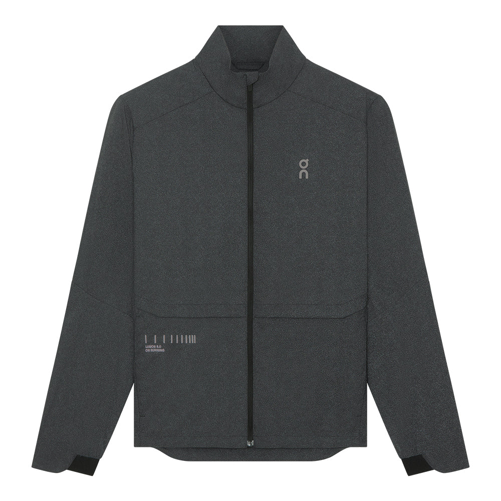 On Women's Weather Jacket Lumos 3 - BlackToe Running#colour_eclipse
