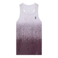 On Women's Zero Tank Breathe - BlackToe Running#colour_foxglove-white